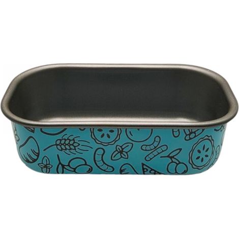 1 Pezzo Teglia Antiaderente Plumcake Air Fry 18 x 10 cm 2 Colori (1/2)