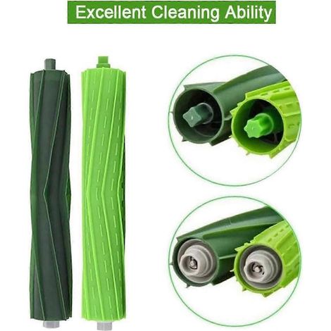 Pour iRobot Roomba Combo J9+ et Combo J7+/Plus Aspirateur Robot Brosse latérale principale Filtre HEPA Nettoyant pour serpillière (1/4)
