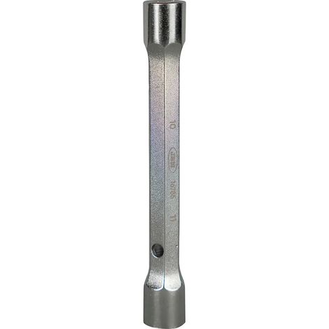 Chiave a bussola jbm 10x11mm doppia estremità acciaio cromo vanadio