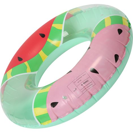 Bouée géante pour piscine adulte - Flotteur rond gonflable été (1/5)