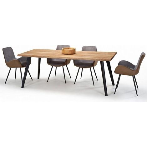 Conjunto de mesas y sillas para comedor Houston Lector , 75x90x150cm, Diámetro: 0, Número de asientos: 4, Estilo: Contemporary (1/5)
