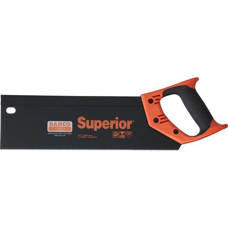Bahco 3180-14-XT11-HP Heavy-Duty 350mm Back Saw with Superior Headbar