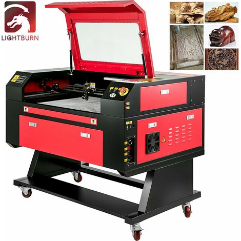 Grabadora láser CO2 Máquina de Gravura Découpe 60W Table Travail 700x500 mm (1/5)