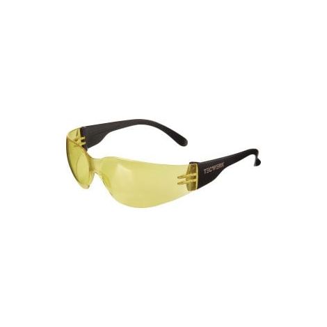 Lunettes de protection Daylight Basic EN 166 branches noires, oculaire jaune PC TECWERK (1/2)