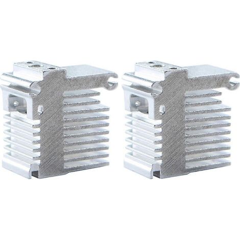2 Stück Kühlkörper für Kobra 3 Extruder Hotend zur Wärmeableitung für Kobra 3 Extrusionskopf 3D-Druckerteile