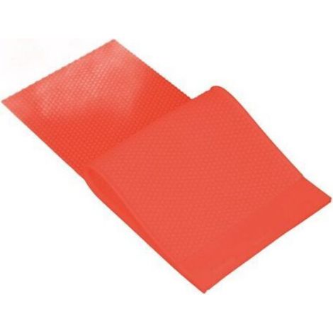 2 pièces 5.4mm Silicone cire d'abeille moule cire d'abeille fond de teint presse moule apiculture fournitures 44x28cm rouge (1/4)