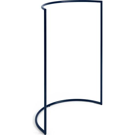 [NEUWERTIG] B-Ware Hay Garderobenständer Kleiderständer Colour Rack Stahl Blau C Shape Möbel