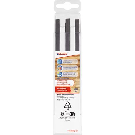 edding 4-8891-6090 8891 Refill HB Lead Set, 6 Piece EDD488916090 (1/2)