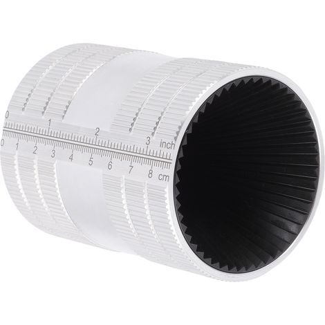 Alésoir pour tubes (intérieur/extérieur) de 5/16 po à 2-1/8 po – Outil d'ébavurage pour tubes (intérieur/extérieur) de 12 à 54 mm en acier inoxydable, cuivre, aluminium et PVC (1/5)