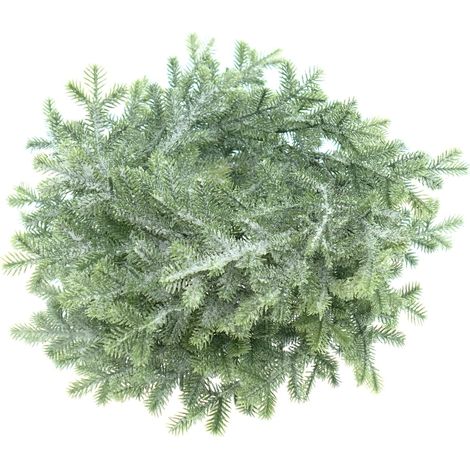 GASPER Weihnachtsdeko Taxuskranz Grün geeist Ø 28 cm - Kunstpflanzen (1/3)