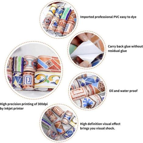 Frises Papier Peint Gris clair 10 X 500cm Moulure Murale Autocollant Murals Adhesif Murale Plinthe Adhesive PVC (1/5)