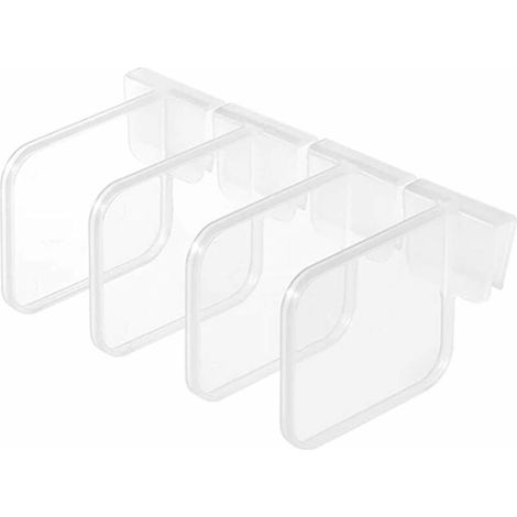Ensemble de 4 séparateurs de réfrigérateur multifonctionnels pour la maison, le restaurant et la cuisine. (1/5)