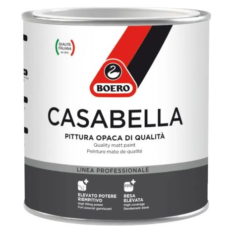CASABELLA BIANCO A SILVENTE PITTURA OPACA DI FONDO, 500 ML