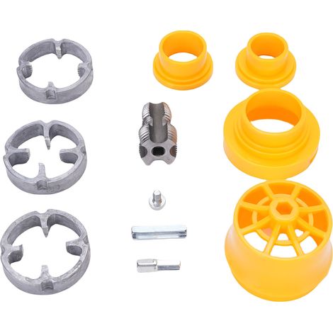 Coffret outil filetage tuyau PVC polyvalent efficace transportable pour perceuse électrique plomberie (1/5)