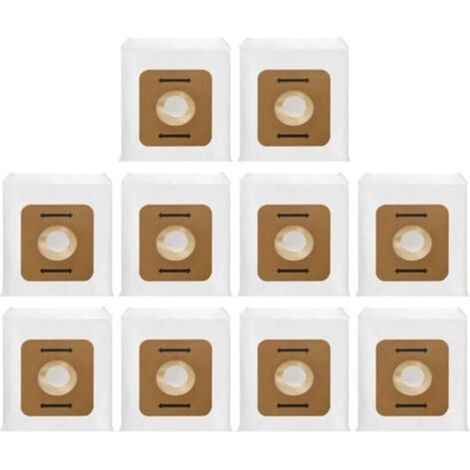 Accessoires compatibles avec l'aspirateur dorsal Atrix VACBP6 : sacs à poussière filtrants VACBP36V / VACBPAl (paquet de 10) (1/5)