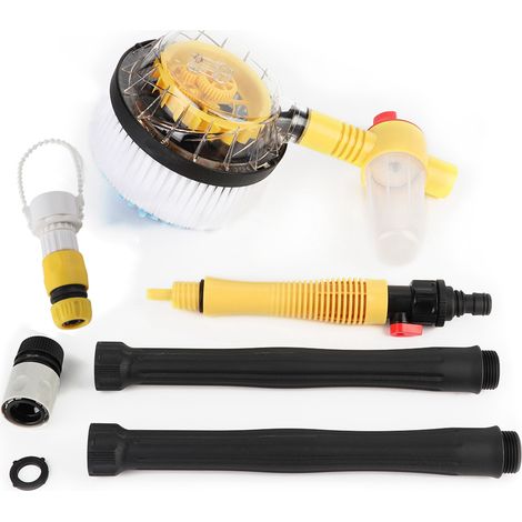 Brosse rotative pour lavage de voiture et maison, outils de nettoyage, accessoires de lavage à haute pression