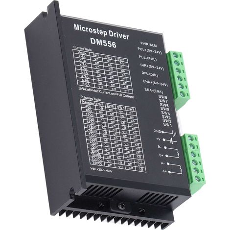 Contrôleur numérique de micropas pour moteurs pas à pas 57/86 NEMA23/NEMA34, biphasé 5,6 A DM556 (1/5)