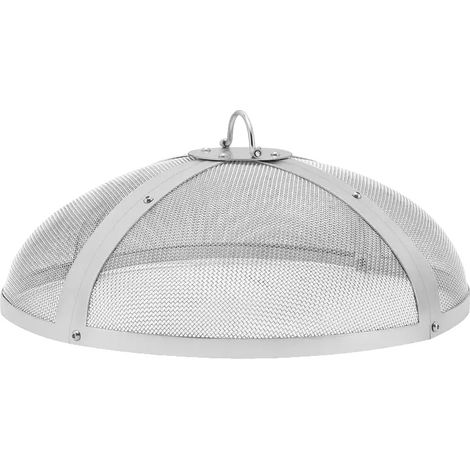Feuerstelle Bildschirm, langlebiger Edelstahl, Funken Schutz, armeegrün (1/2)