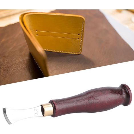 Pince à sertir cuir 2mm pour finitions bords et rainures (1/2)