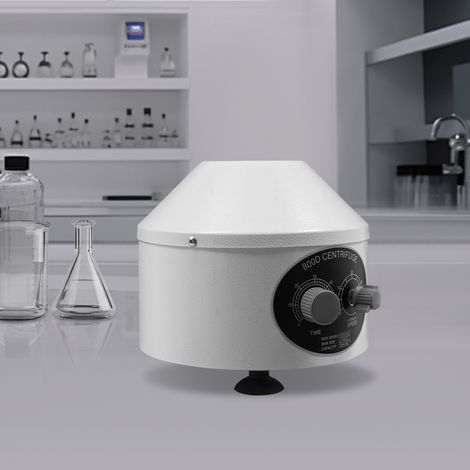 Elektrische Zentrifugenmaschine, Desktop-Labor-Zentrifugenmaschine, Zentrifugenmaschine mit Timer und Drehzahlregelung (1/5)