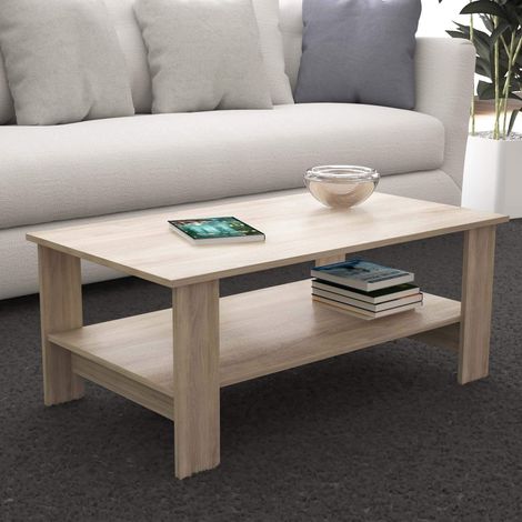 BERRY - tavolino da salotto moderno cm 100 x 55 x 41 h (1/2)