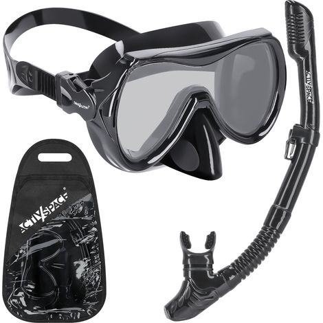 Set maschera e boccaglio - nero - MF04