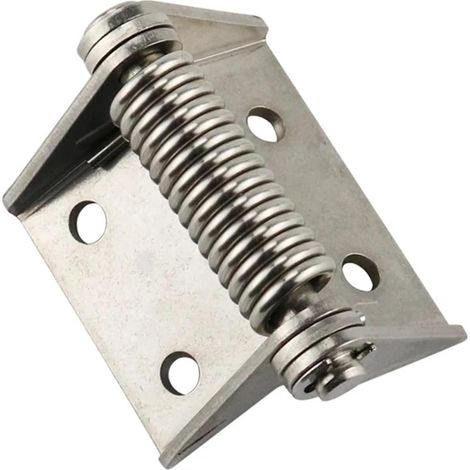 1 pz cerniera per porta dell'armadio in acciaio inossidabile piccola scatola di distribuzione molla autochiudente reset cerniera portante industriale