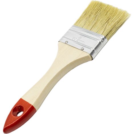Paletina pintura doble cerda mango madera 50 mm (1/4)