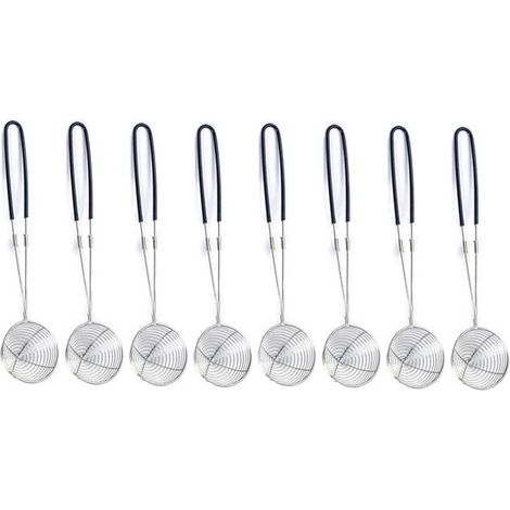 8 teiliges Fondue Set Fondue Körbe Fondue Netze Fondue Sieb Edelstahl Ø 6,5 cm (1/5)