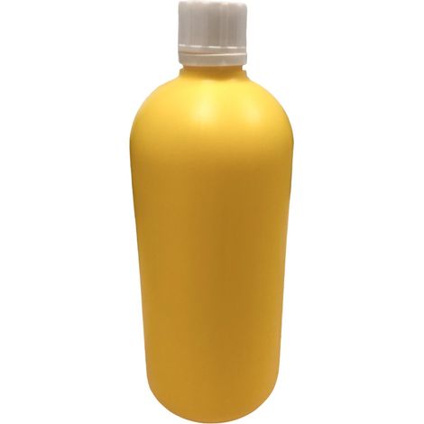 Flacone vuoto da 1 lt bottiglia in plastica Polietilene per alimenti, liquidi e acidi con tappo salvabimbo