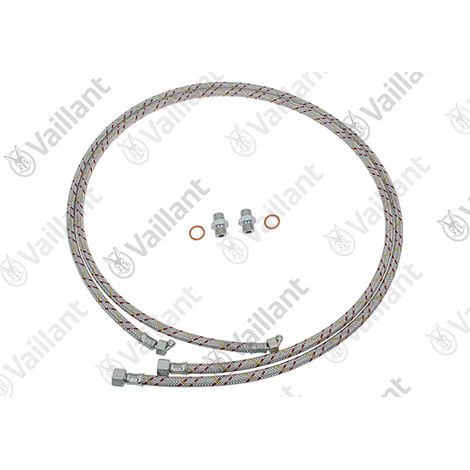 VAILLANT Tuyau flexible, Set a 2 pièces VKO 156+256+356/3-7 u.w. Vaillant-Nr. , 0020021169