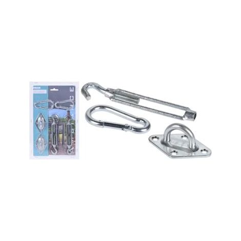 KIT 6 FISSAGGI PER TELO OMBRA