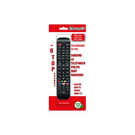 TELECOMANDO TV 6 TOP BRANDS