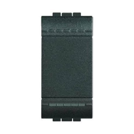 L4005N Bouton 1 Module Non 10A 250Vac Anthracite Livinglight (1/3)