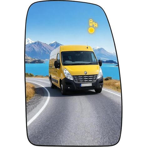 Glace Rétroviseur Droit pour 3/ B/ 2010-2023 Chauffant Avec Detecteur Angle Mort 963655008R/963651269R (1/5)