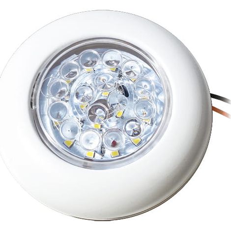 Plafoniera a 16 LED con interruttore a pressione (1/3)