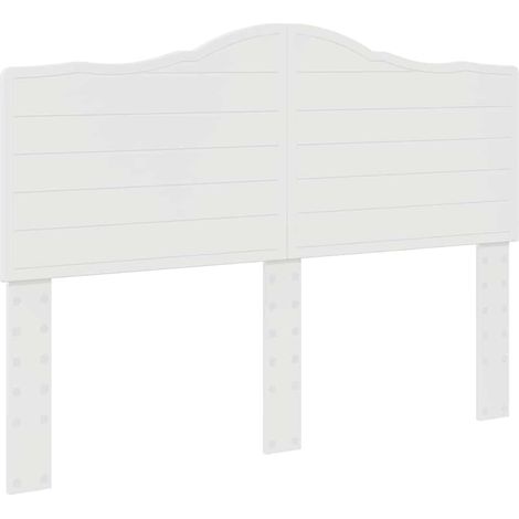 Tête de lit,Décoration murale Blanc Brillant 160 cm Bois d'ingénierie CFW566185 (1/5)