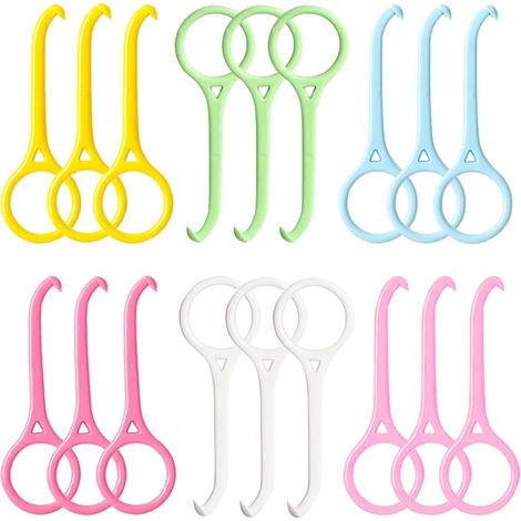 18 Pièces Outils de Retrait d'Aligner, Correcteur Buccal, Orthodontie Retenue pour les Soins Bucco-Dentaires (1/5)