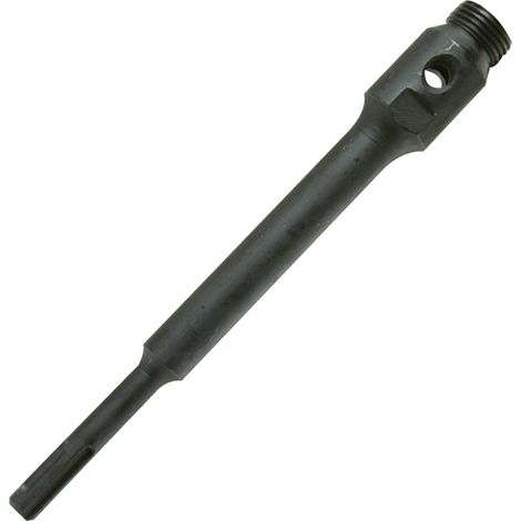 Silverline – Porte-trépan SDS-Plus 100 mm – Accessoire pour perforateur – Adapté pour béton armé et trépans diamantés – Coupe nette sans éclat