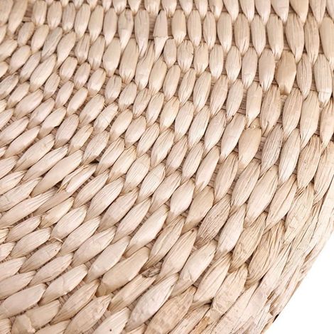 Pouf d'extérieur en paille naturelle, coussin tatami, pour la méditation zen (1/3)