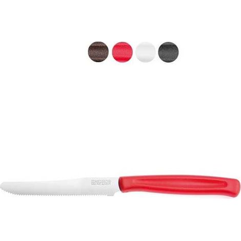Cuchillo de mesa blanco de 11 cm, paquete de 6, Dinamik Kaimano
