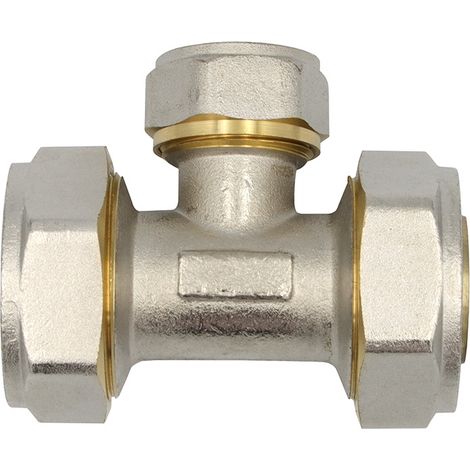 Klemmring Schraubfitting T-Stück 32x20x32 mm reduziert Verbundrohr (1/5)