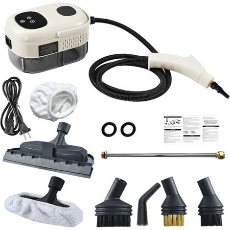 Ecleanfy - Nettoyeur vapeur, nettoyeur vapeur portable amélioré de 2500 W, lance haute pression pour le nettoyage, nettoyeur vapeur portable pour KDO (1/5)