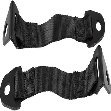 Can-Am Maverick X3 - Juego de cinturones limitadores de puerta ajustables de poliéster para UTV Side-by-Side 2017-2022, negro