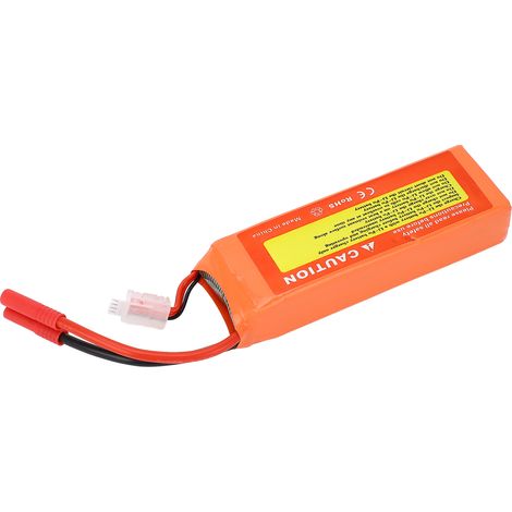 Batterie LiPo 11,1 V 5000 mAh 45C avec connecteur banane 4.0 pour drone FPV, quadricoptère et hélicoptère RC (1/5)