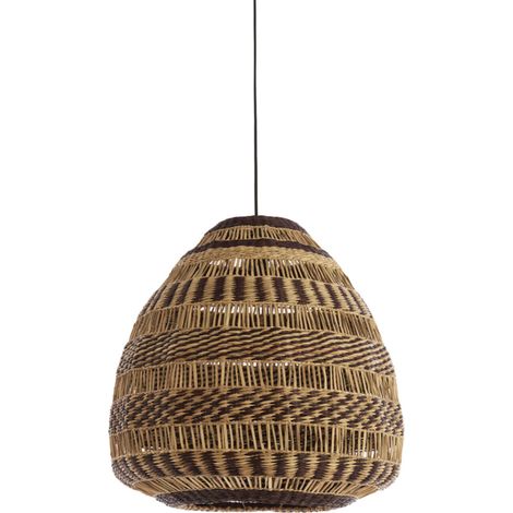 Light & Living - lampada a sospensione - Soluna - naturale -