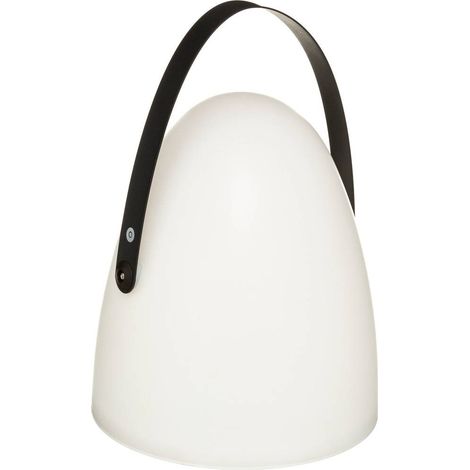 Lámpara solar de exterior Cléo blanca - A. 30 cm - Atmosphera créateur d'intérieur