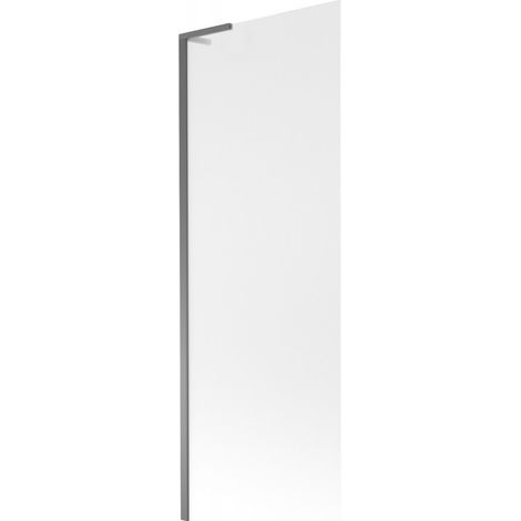 Mexen Next L paravento per vasca da bagno a 1 anta 70 x 150 cm, smerigliato, gun metal - 895-070-000-03-30-95 (1/5)