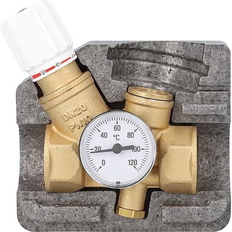Vanne régulatrice à circulation thermostatique RTV A, DN20 (3/4"), avec coque isolante (1/3)