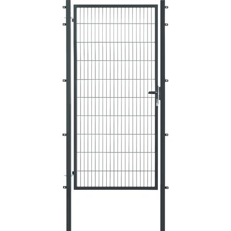 Zaun-Einzeltor comfort plus 1-flg. 1200x2000mm anthrazit